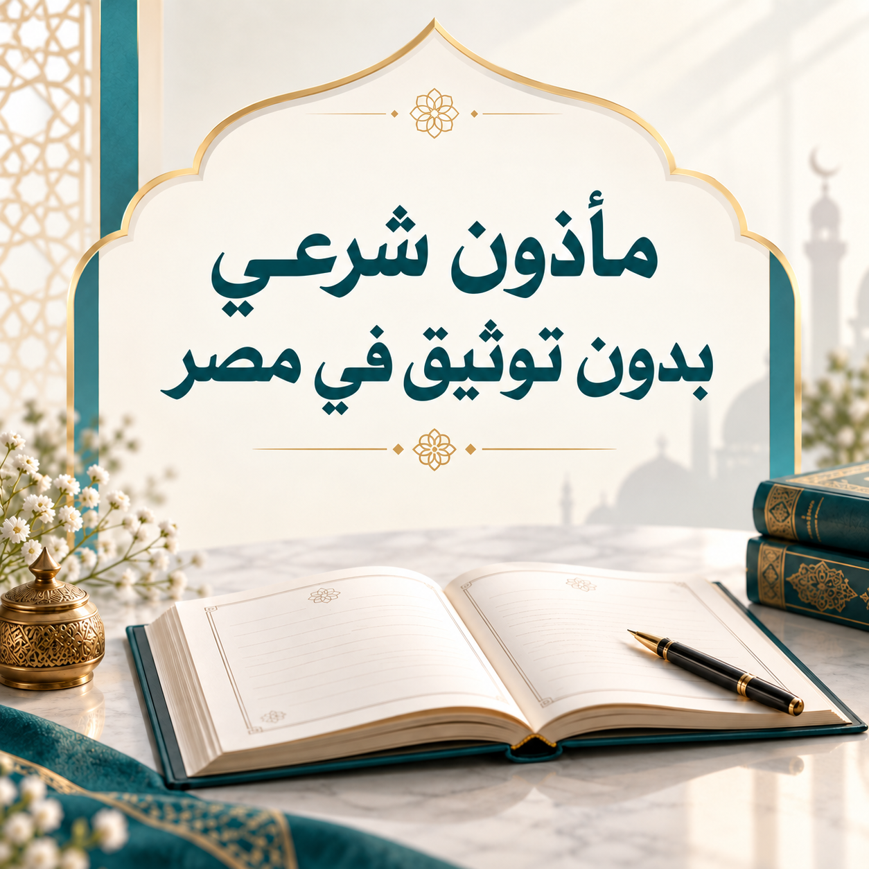 مأزون شرعي بدون توثيق