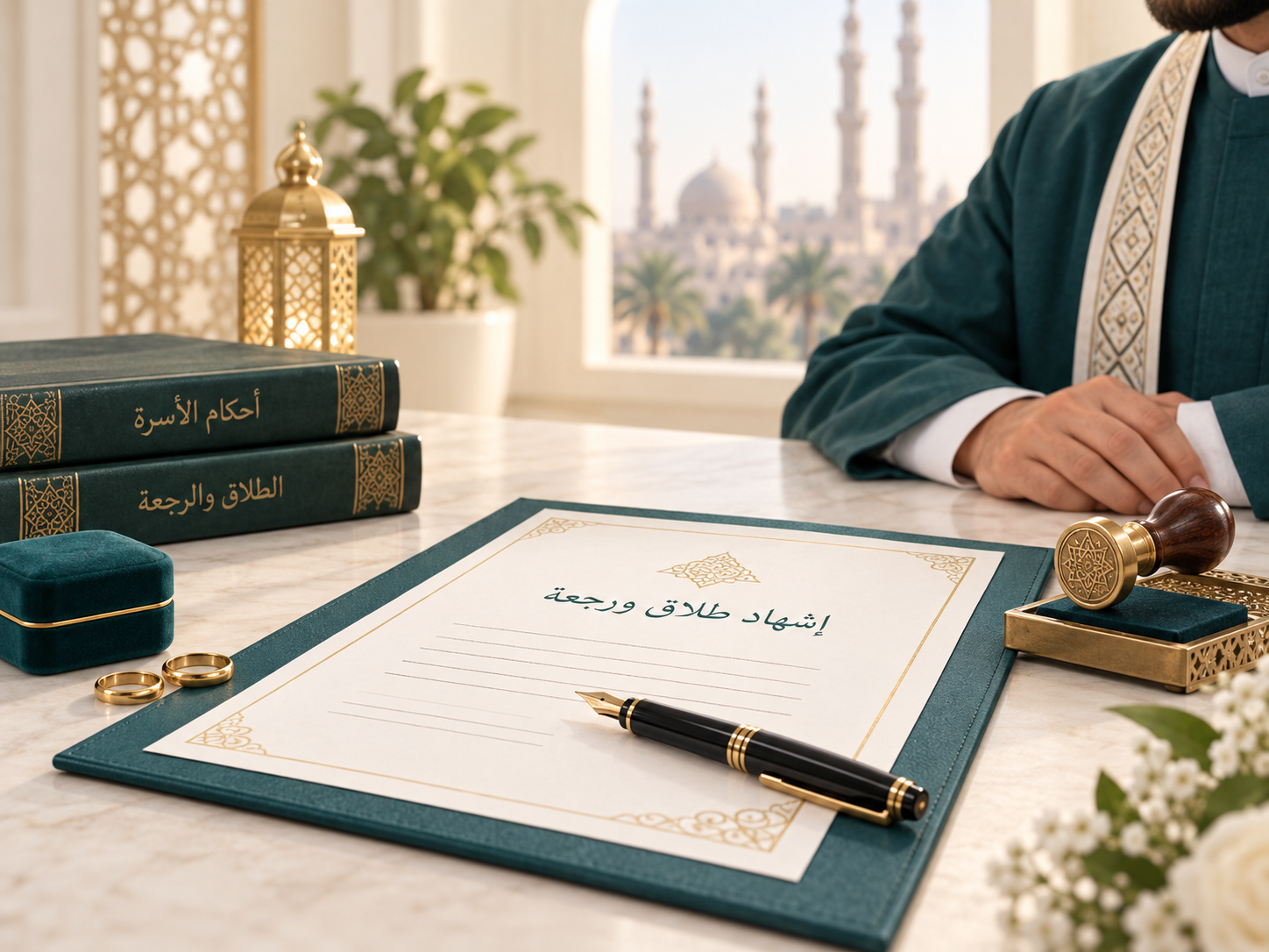 الطلاق عند المأذون وإجراءات الطلاق الغيابي